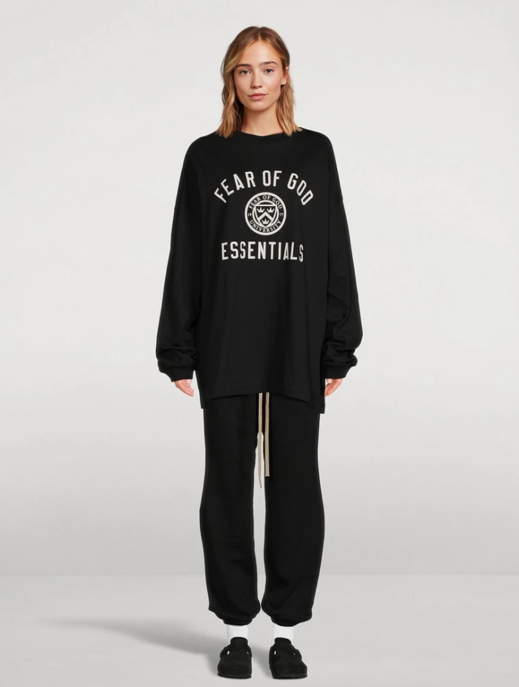 JERSEY LONG SLEEVE TEE - BLACK