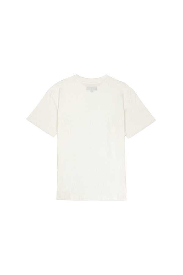 TEXTURED JERSEY SS TEE -OFF WHITE