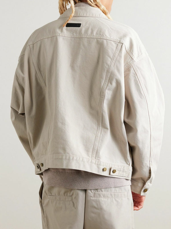 DENIM JACKET SILVER CLOUD