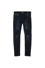 BLACK BIG KNEE BLOWOUTS BLACK WASH