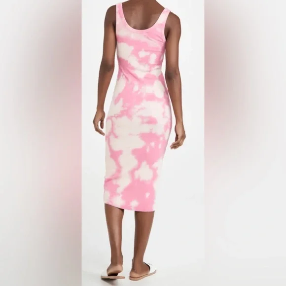 VERONA TANK DRESS-HOT PINK BLAST