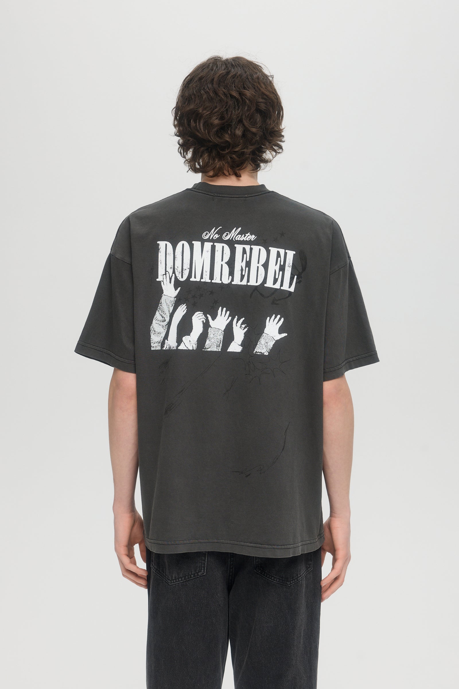 MOZART T-SHIRT - FADED BLACK – TrashTLV