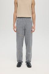 OFFICE KNIT TROUSERS - GREY
