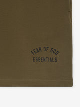 FLEECE SOCCER SHORT - OLIVE