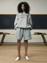 FLEECE SOCCER SHORT - OLIVE