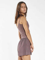 HEMP LOUNGE SHORT PLUM