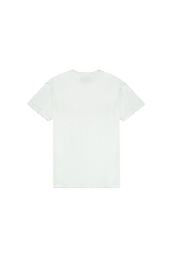 TEXTURED INSIDE OUT TEE -OFF WHITE