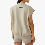 V NECK VEST SMOKE