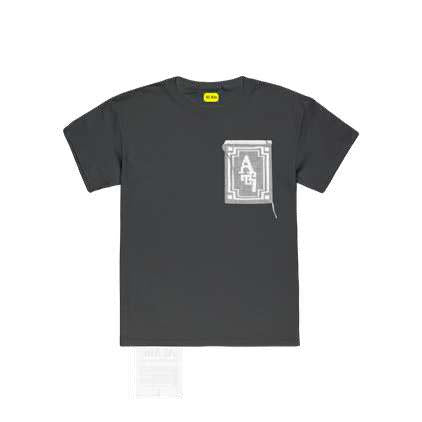 T-SHIRT - EMBROIDERED LOGO - BLACK