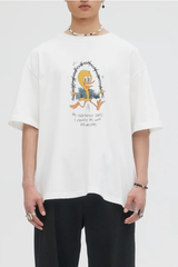 SKIP T-SHIRT-IVORY