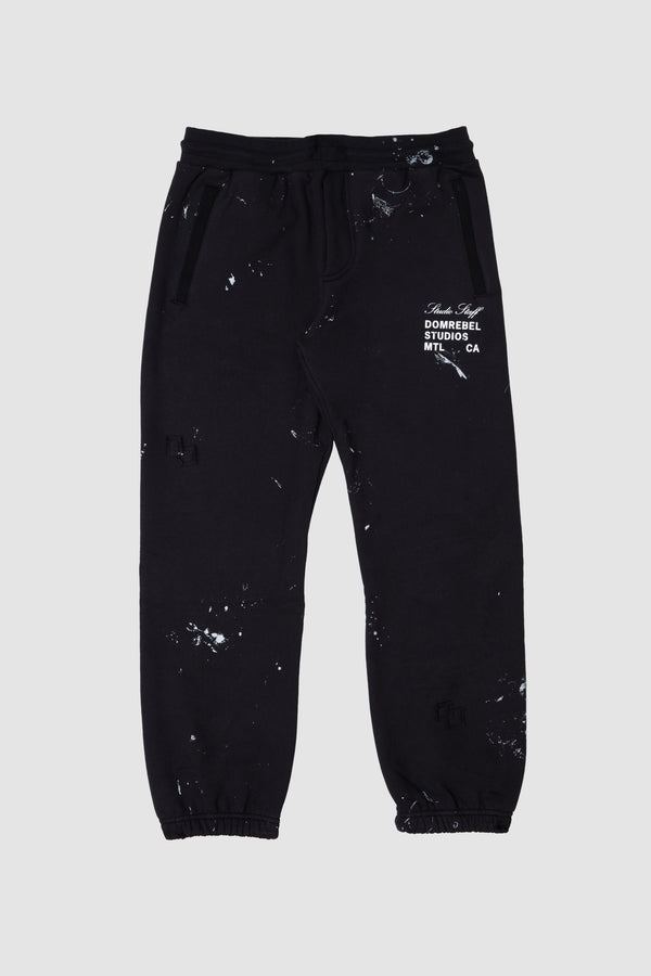 STAFF SWEATPANTS - OLD BLACK