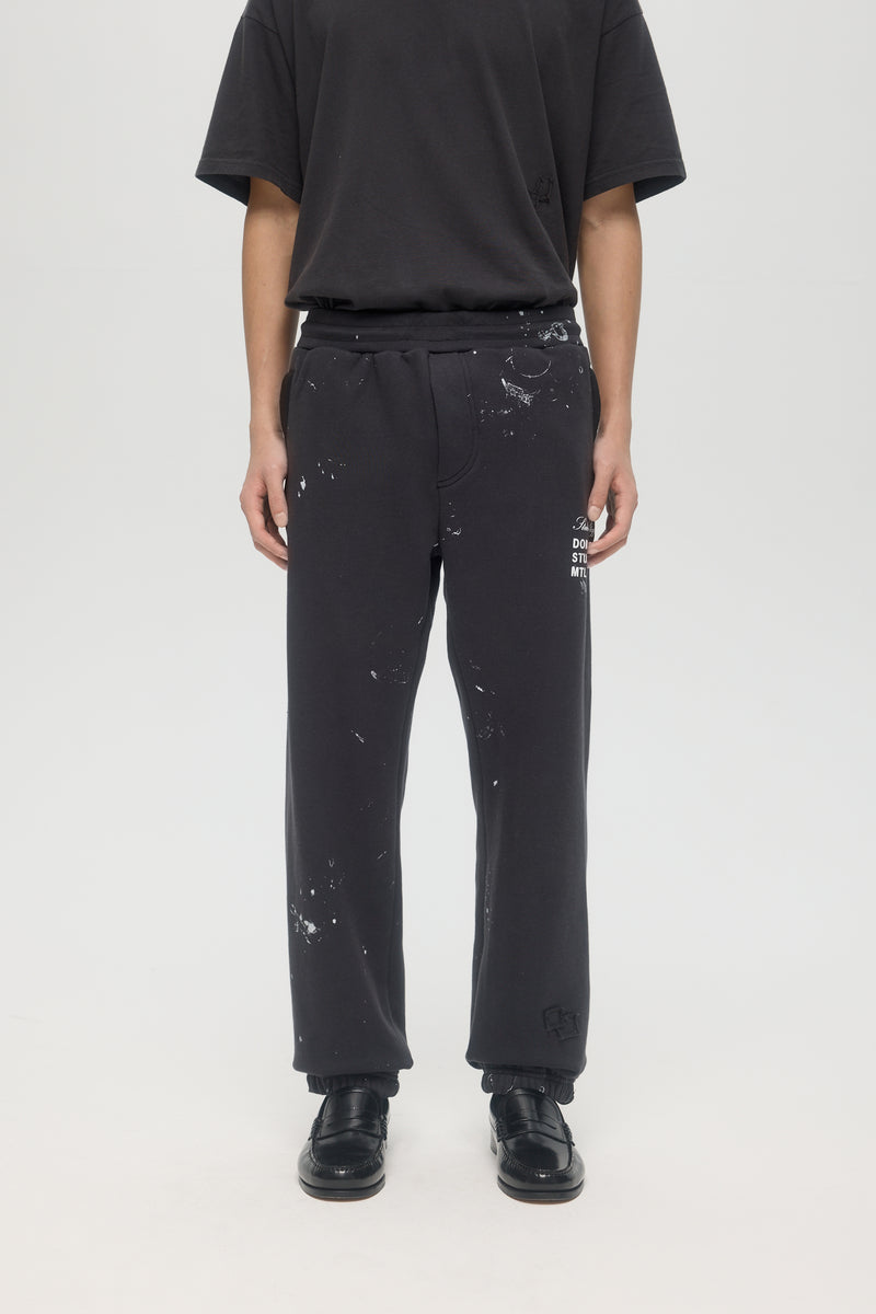 STAFF SWEATPANTS - OLD BLACK