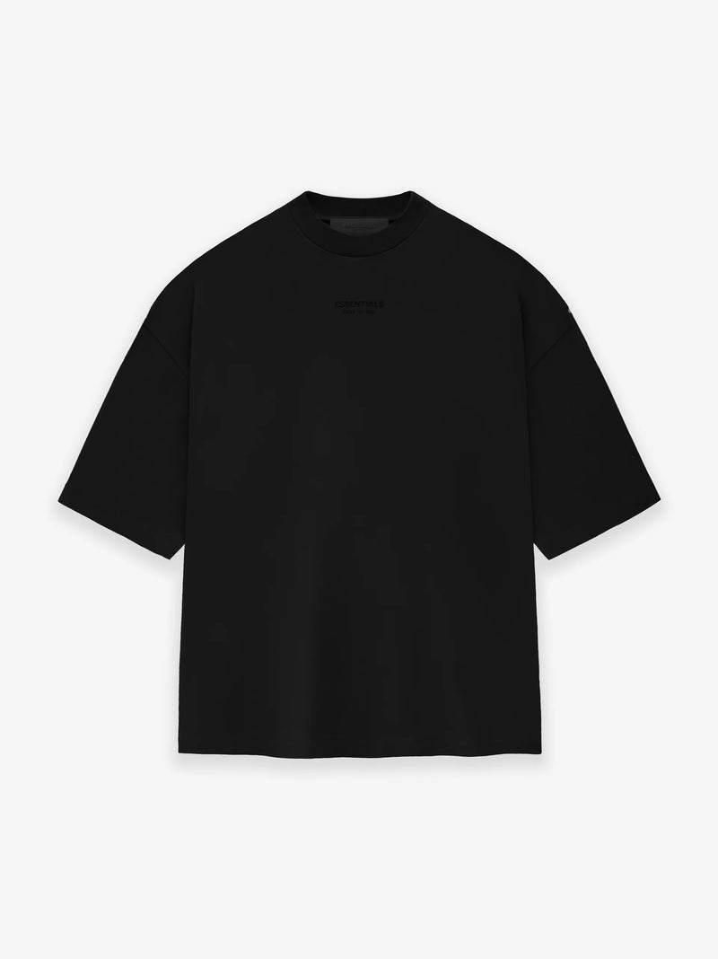 ESSENTIALS TEE JET BLACK