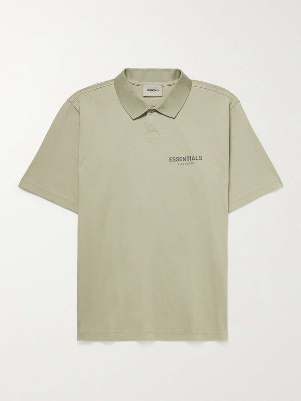 ESSENTIALS POLO PISTACHIO