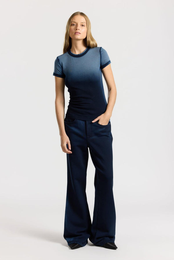 VERONA TEE  NAVY CAST