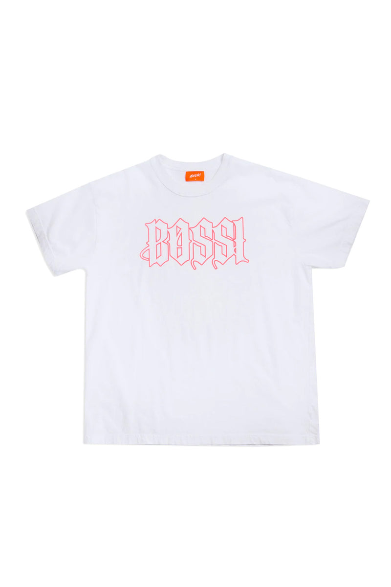 BOSSI LOGO OUTLINE - WHITE