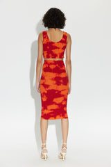 Capri Crop Tank-Spice Blast