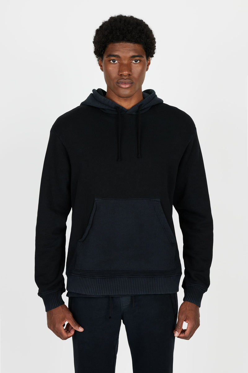 Bronx Hoodie-Vintage Black