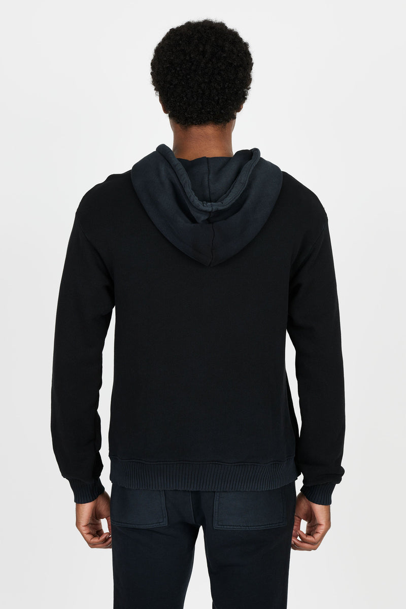 Bronx Hoodie-Vintage Black