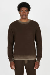 Bronx Crew Sweatshirt-Vintage Espresso