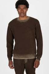 Bronx Crew Sweatshirt-Vintage Espresso
