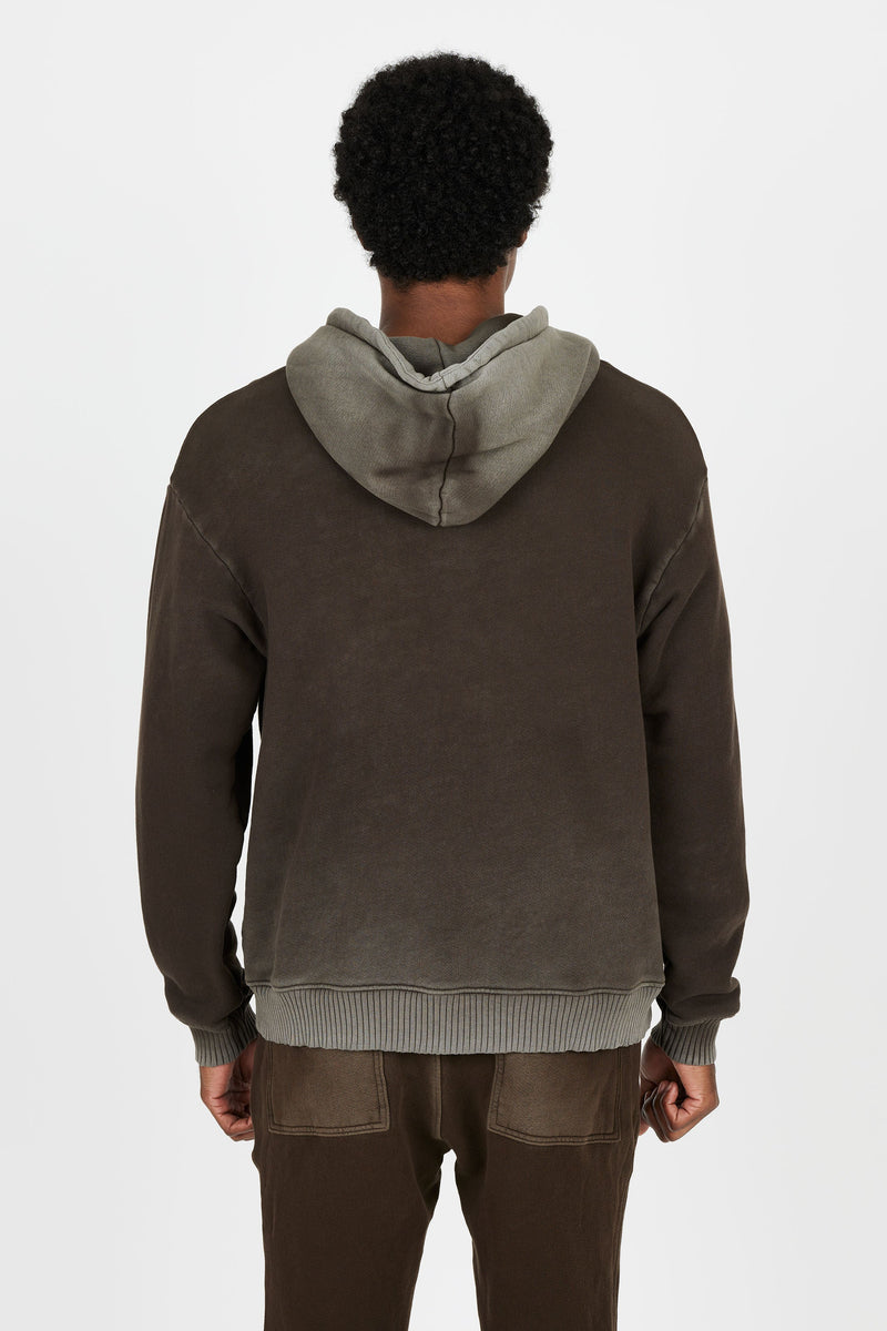 Bronx Hoodie-Vintage Espresso
