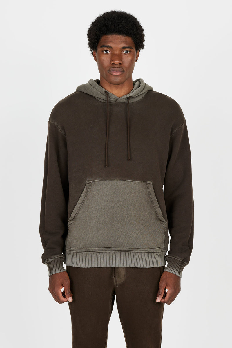 Bronx Hoodie-Vintage Espresso