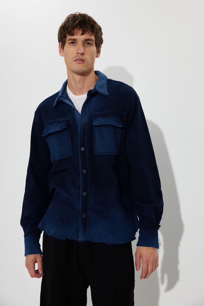 Bronx Buttondown-Vintage Navy