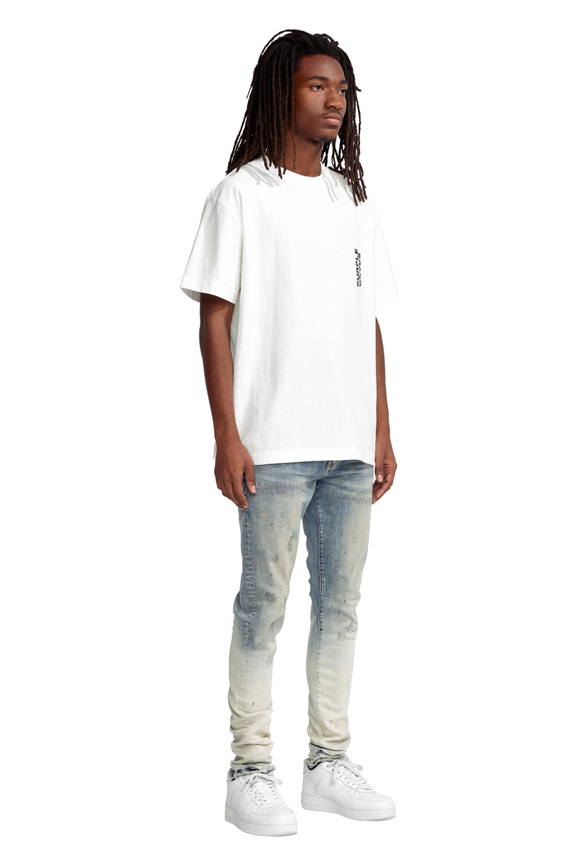 TEXTURED JERSEY SS TEE STACK