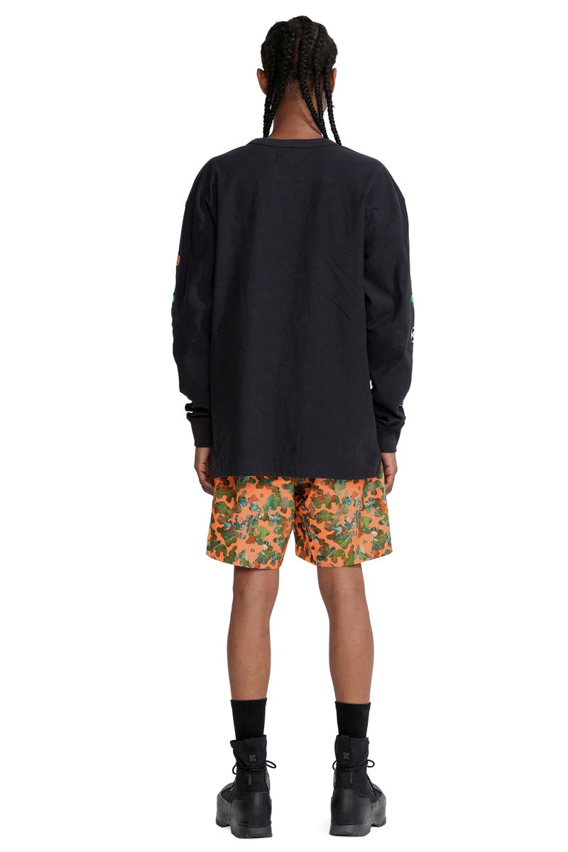 TEXTURED JERSEY LS TEE ARTIFACTS